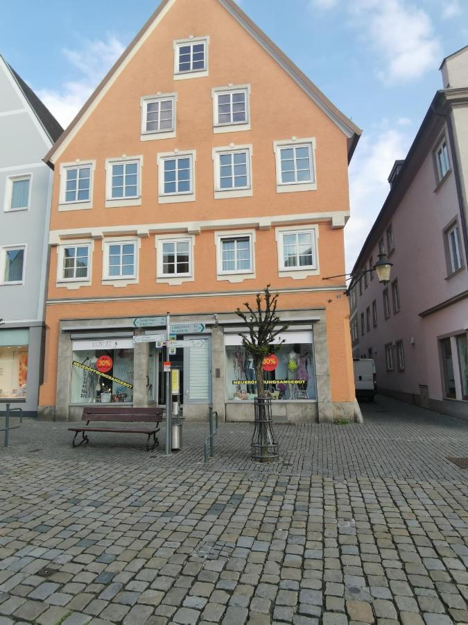 Marktplatz Ferienwohnung Günzburg Exterior foto